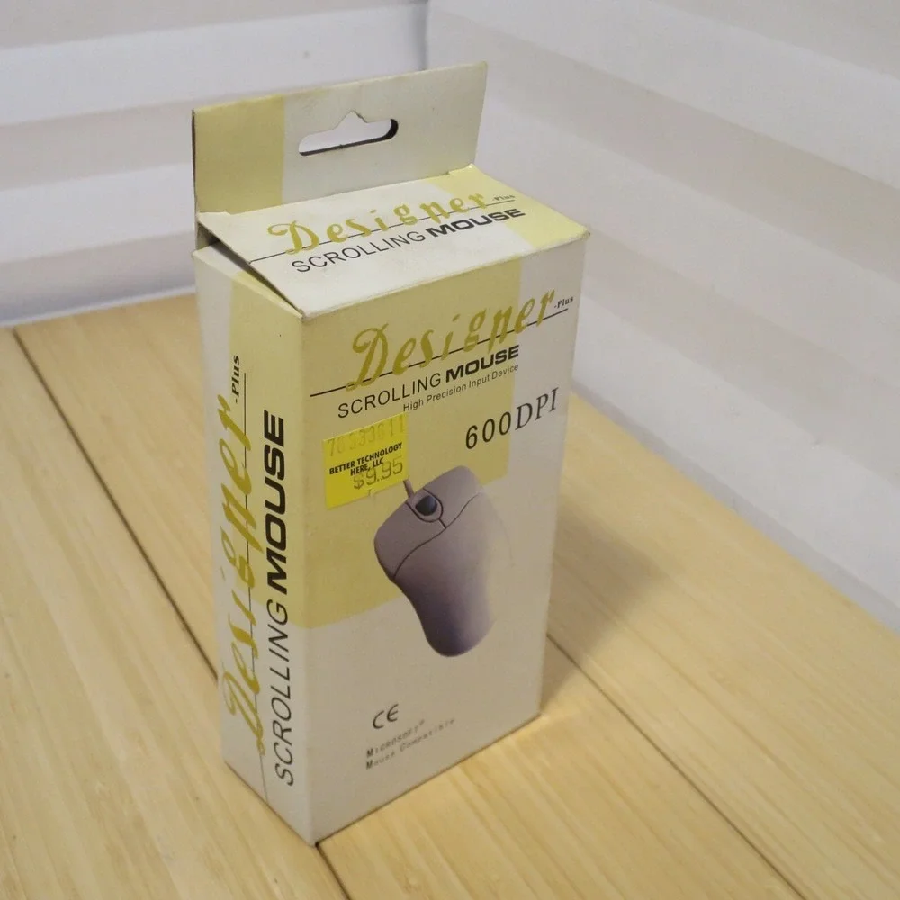 Designer Scrolling Mouse‎ Model H2002 PS2 600DPI (1 of 2)